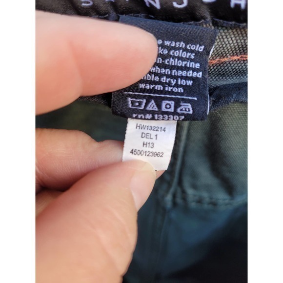 Sean John Green Camouflage Front Cargo Pockets‎ Men's Jeans Pants - Picture 9 of 10